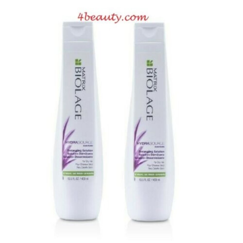 Matrix Biolage Hydrasource Detangling Solution 13.5 oz (pack of 2)